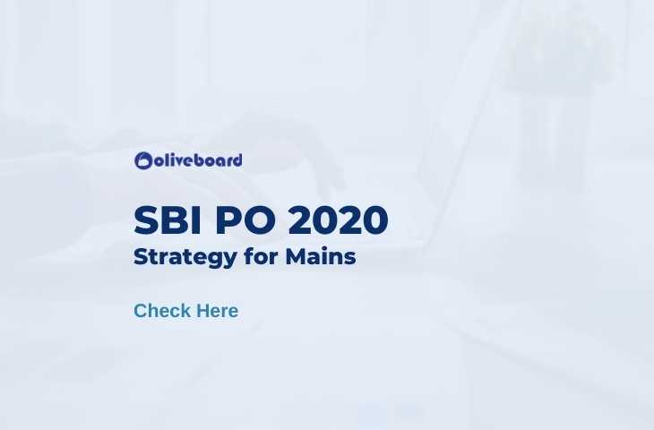 SBI PO prep strategy