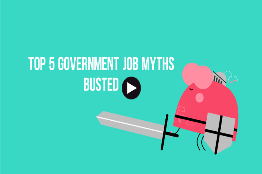 government jobs myths