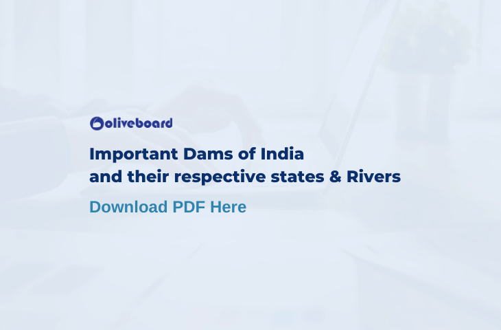 Important Dams of India