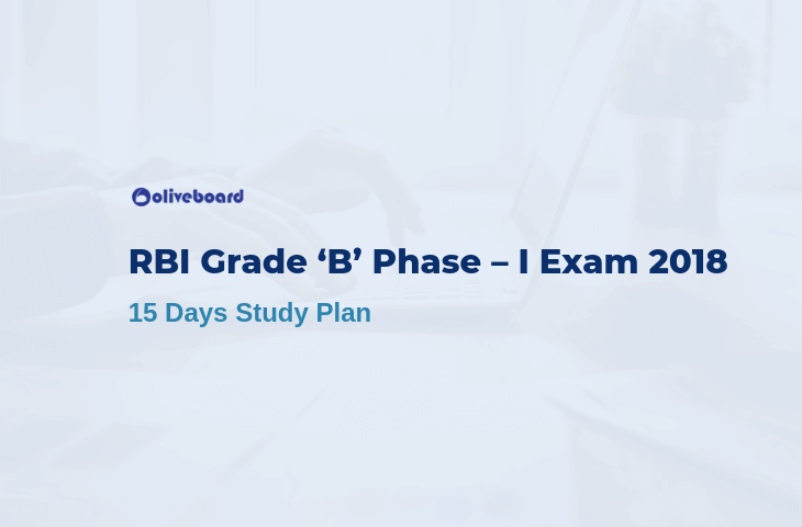 RBI Grade B Exam Study Plan