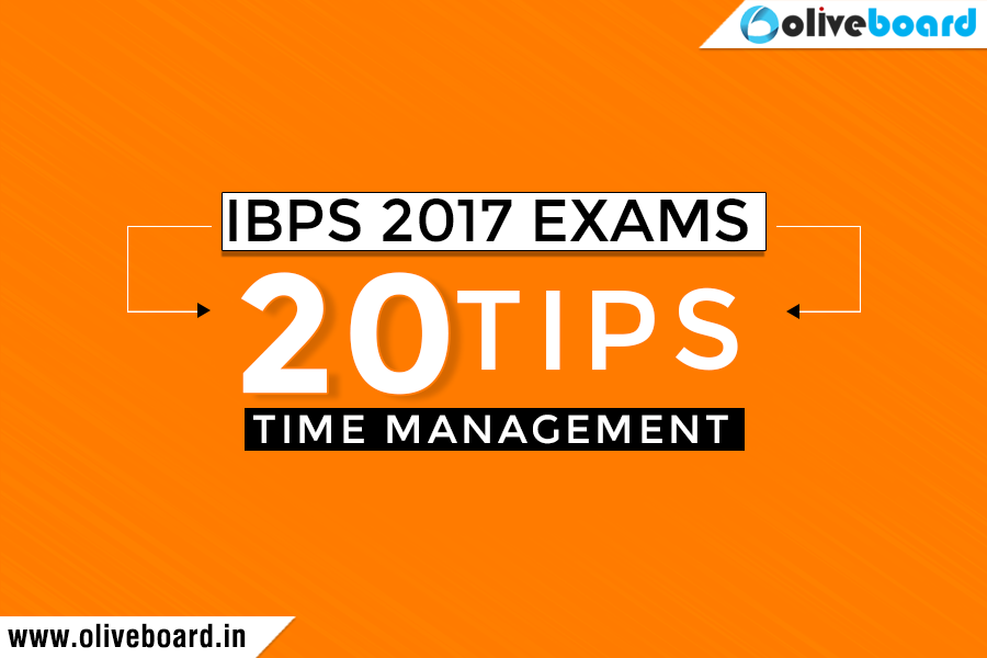 IBPS 2017 - 20 Time Management Tips