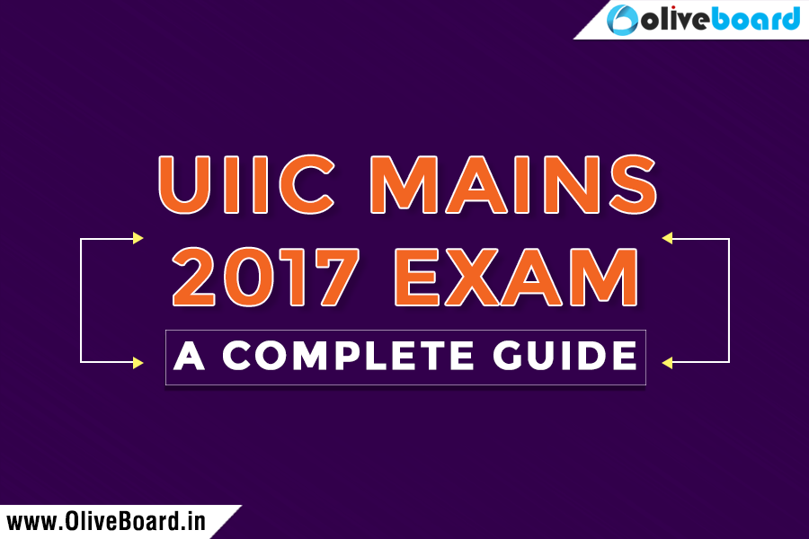 UIIC Mains 2017