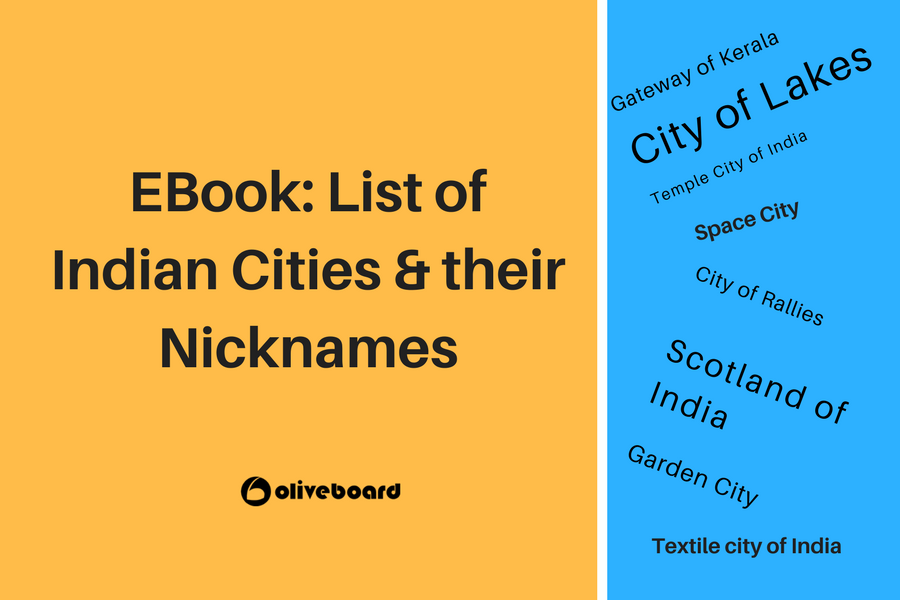 List of Indian Cities and their Nicknames