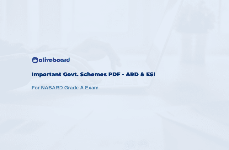 Important Government Schemes