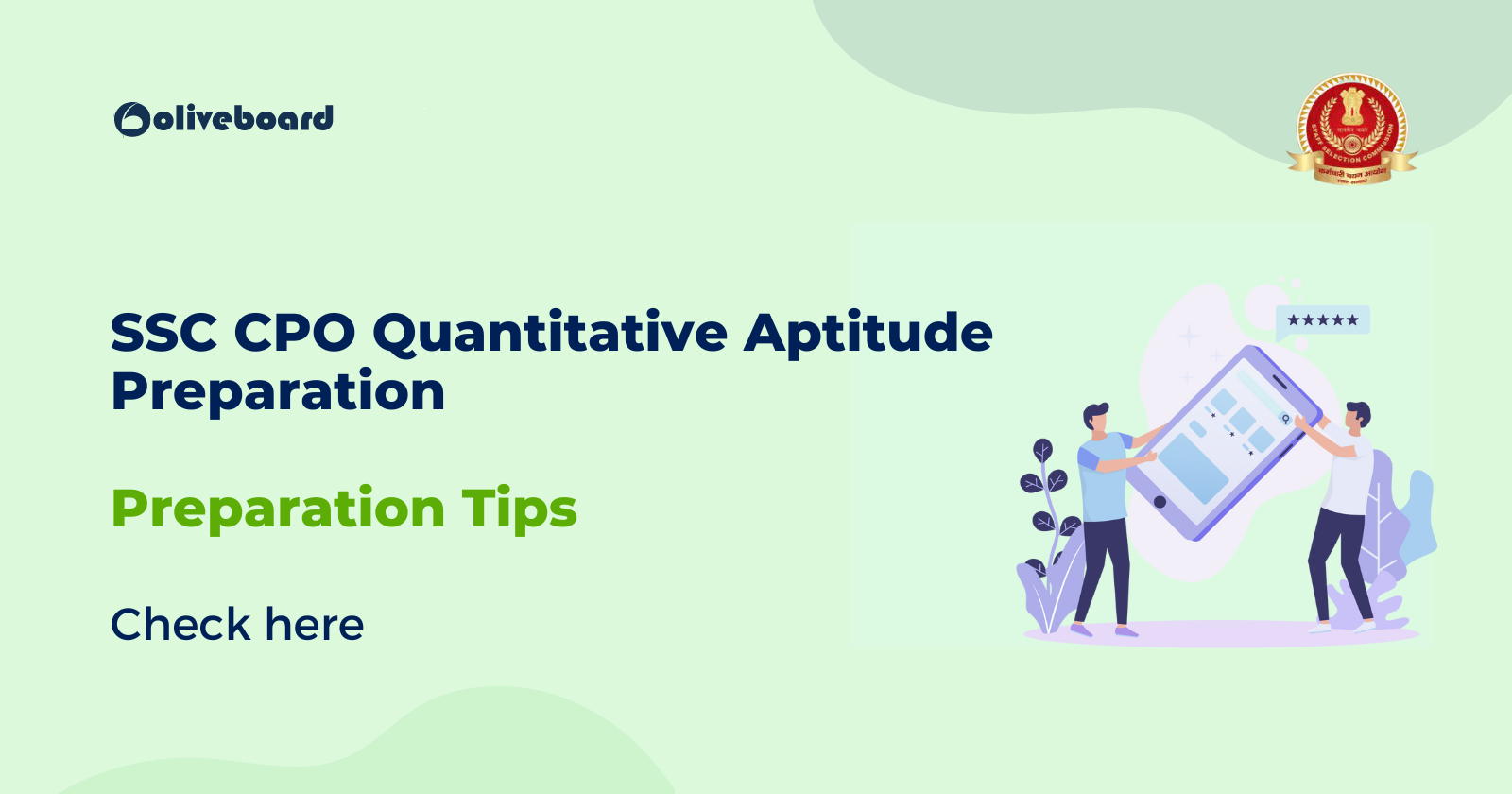 SSC CPO Quantitative Aptitude Preparation