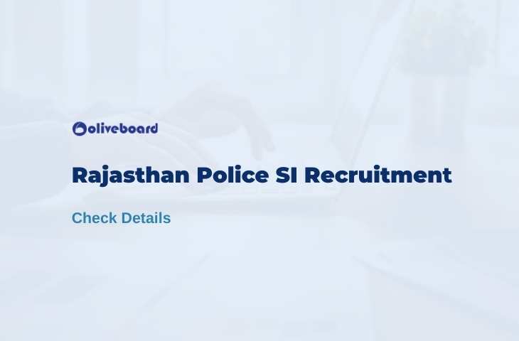 Rajasthan Police SI Recruitment