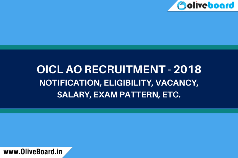 OICL AO Recruitment 2018