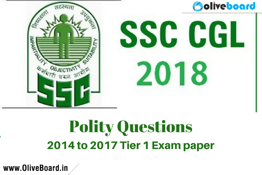 SSC CGL Paper Polity questions