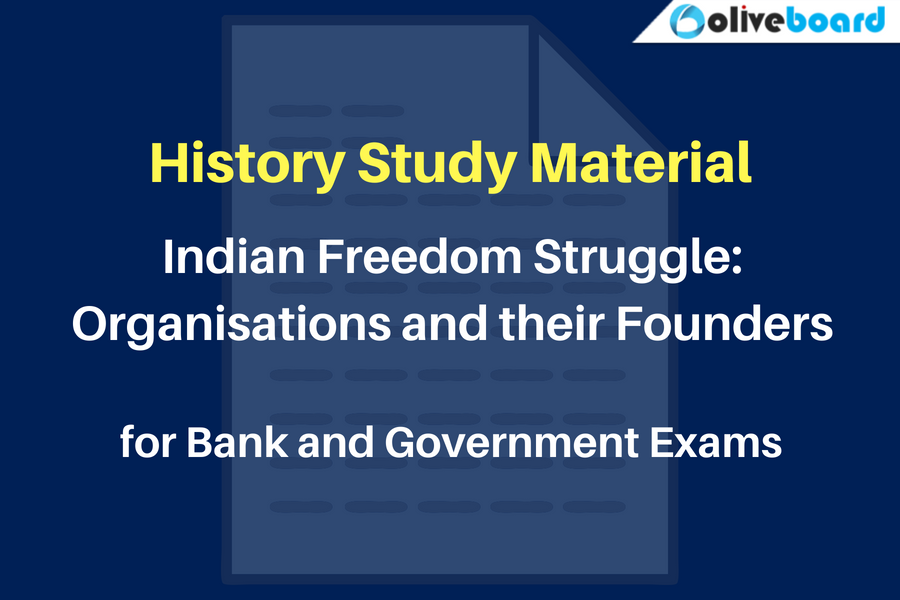 History Study Material Organisations List