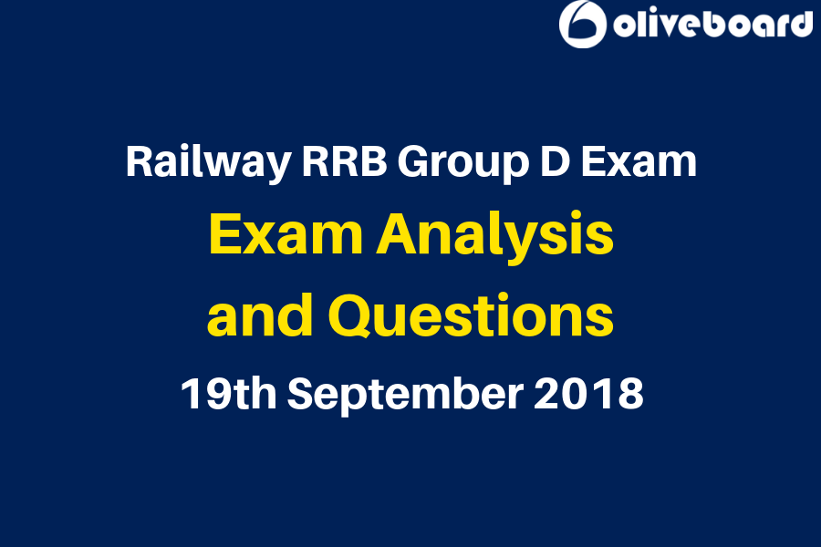 RRB Group D Exam Analysis 19 sep