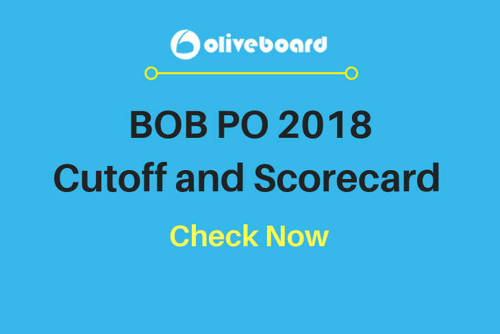 BOB PO 2018 Cutoff and scorecard