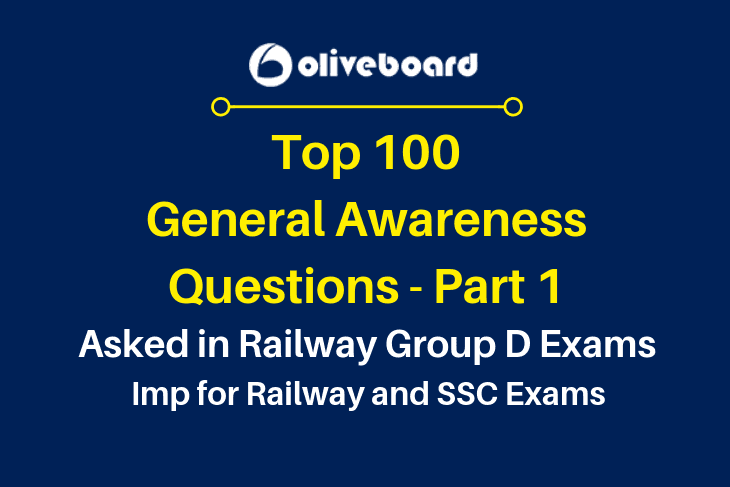 general knowledge questions for railway exam 2019
