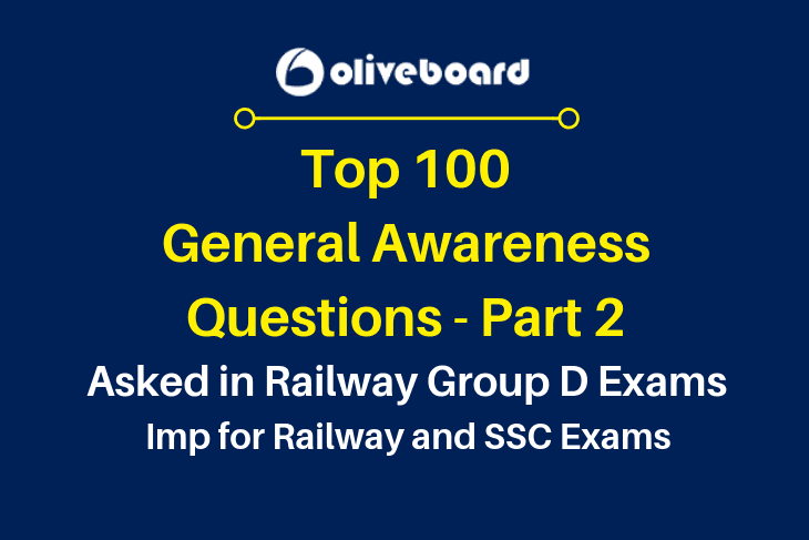Railway RRB Group D Exams part 2 Questions