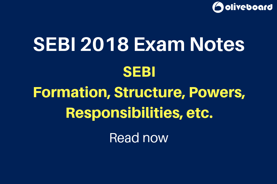 SEBI 2018 Exam notes SEBI