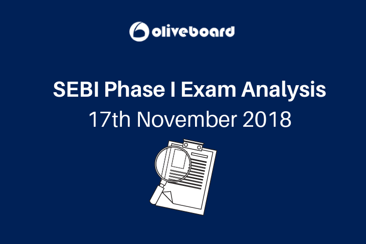 SEBI Phase I Exam Analysis