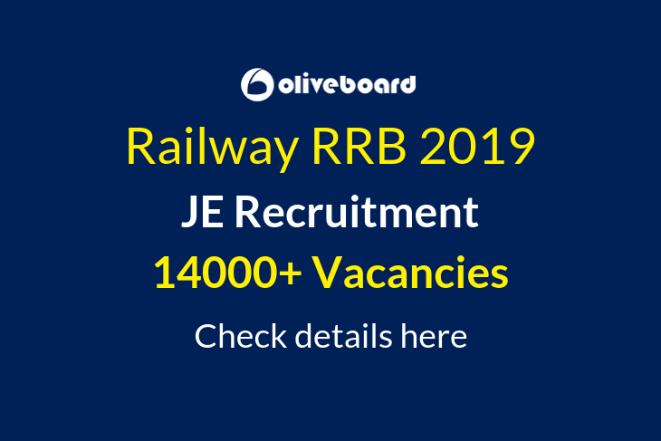 RRB JE Recruitment 2019