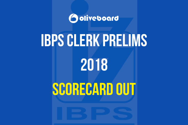 IBPS clerk prelims scorecard