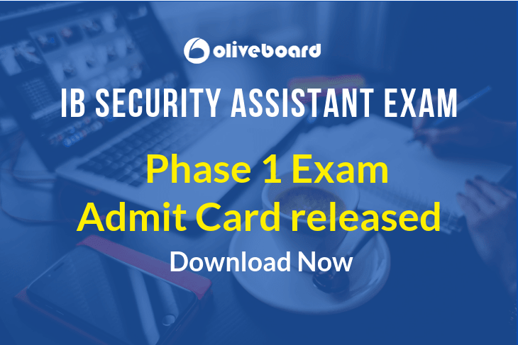 IB Security Assistant Admit Card