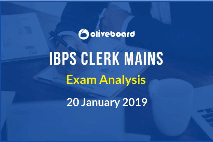 IBPS clerk 2018 mains exam analysis