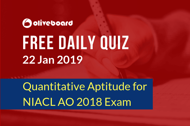 NIACL AO Online Quiz 6