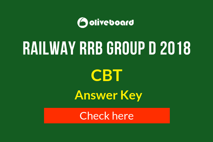 RRB Group D Answer Key 2018