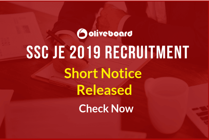 SSC JE 2019 Recruitment 1