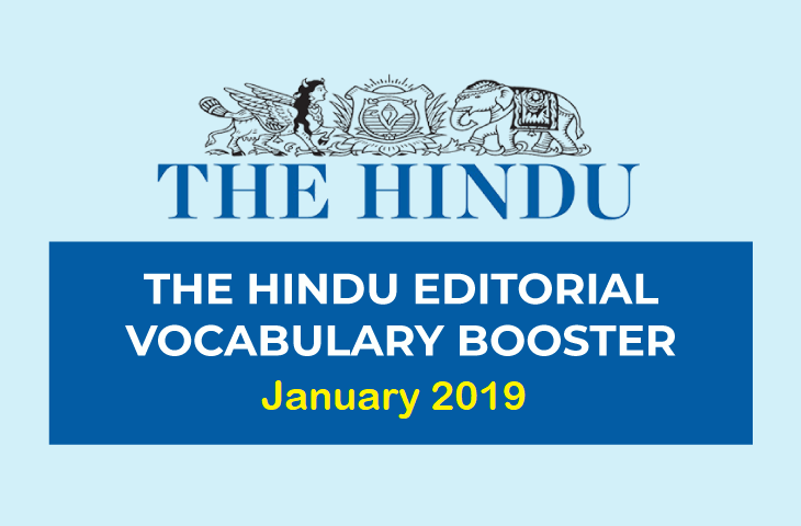 Vocabulary Booster January 2019