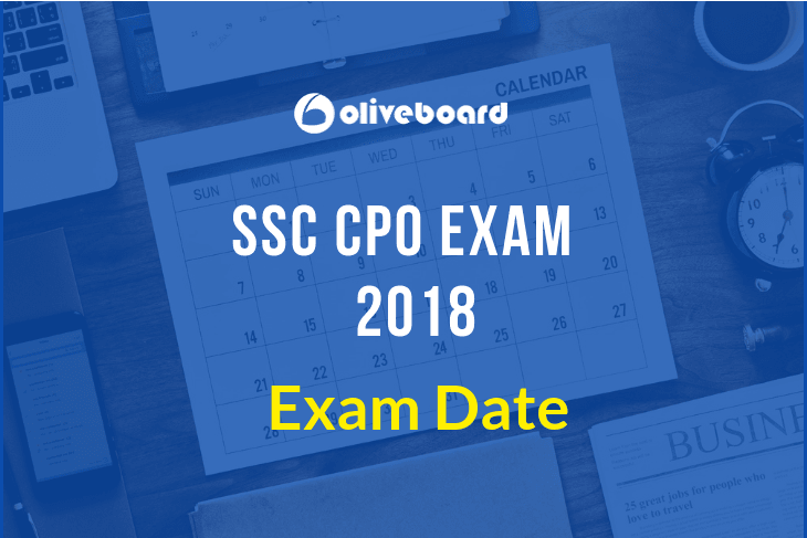 SSC CPO Exam Date