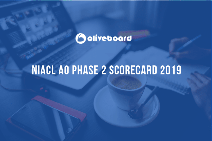 NIACL AO Phase 2 Scorecard 2019