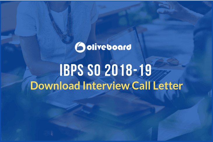 IBPS SO interview call letter