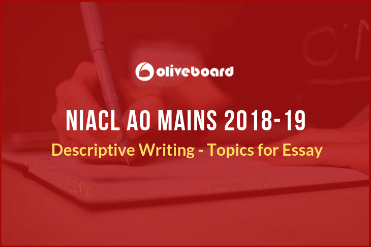 NIACL AO Descriptive Writing