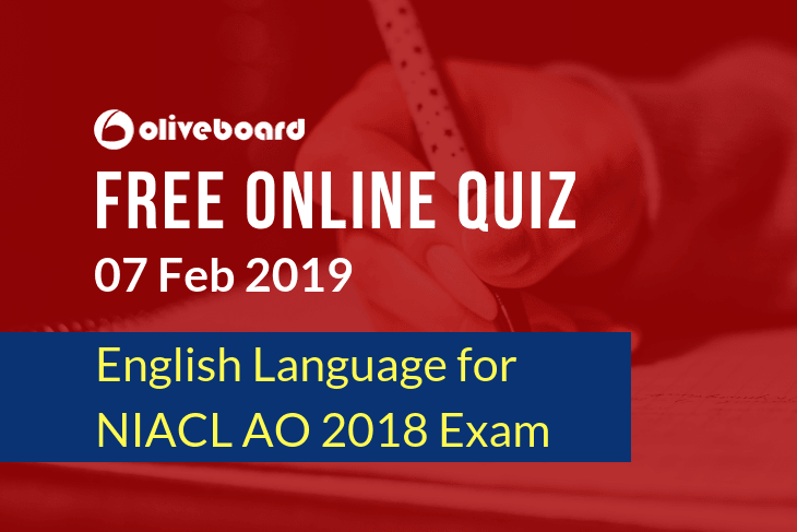 NIACL AO Online Quiz 7