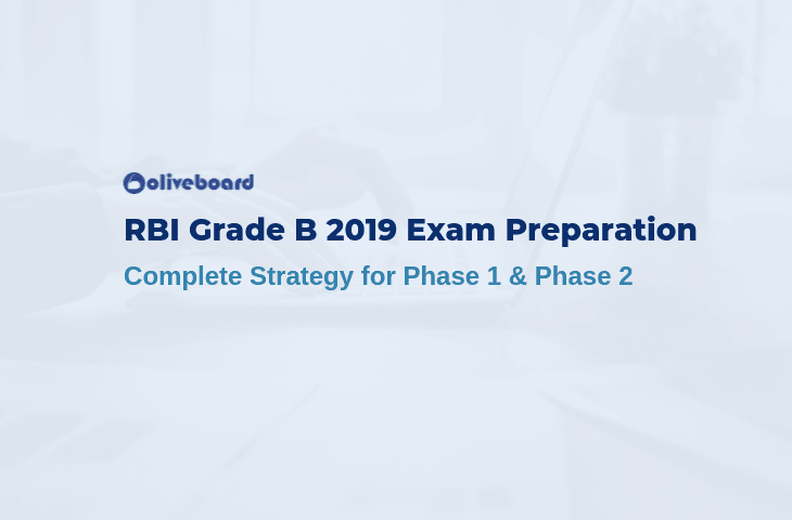 rbi grade b 2019 preparation