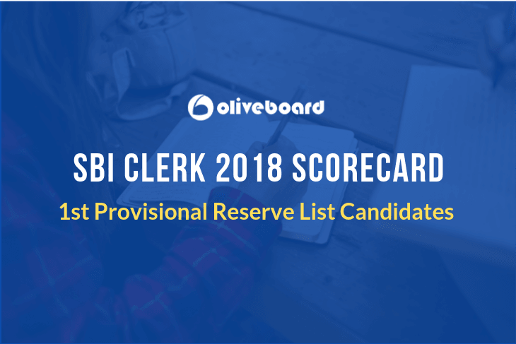 SBI Clerk 2018 Scorecard
