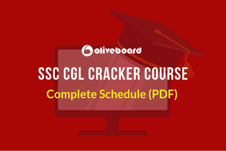 SSC CGL Cracker Course Schedule