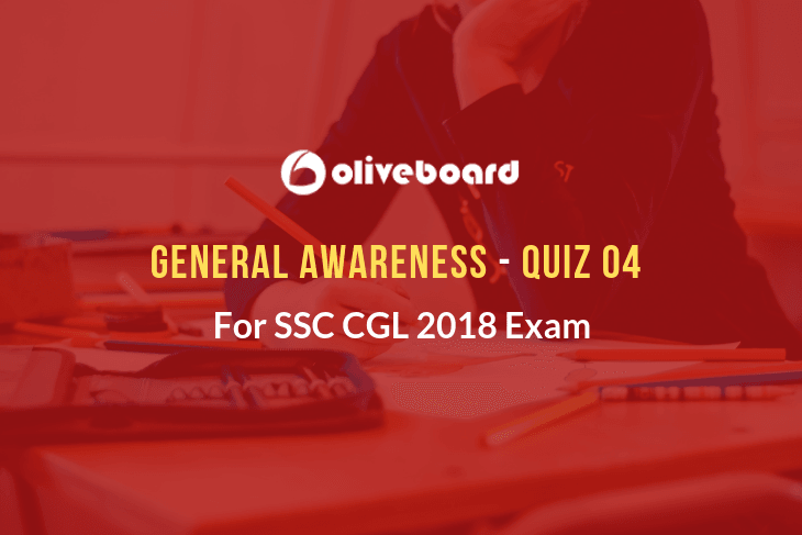 SSC CGL General Awareness Quiz 04