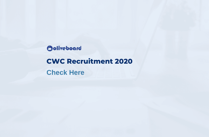 CWC Recruitment 2020