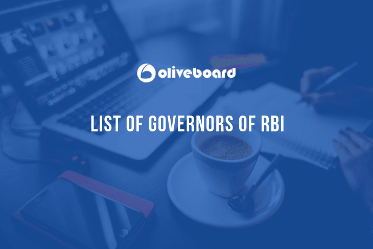 Complete List of RBI Governors