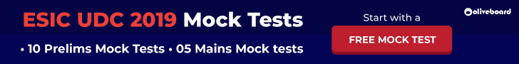 ESIC UDC Mock Tests Banner