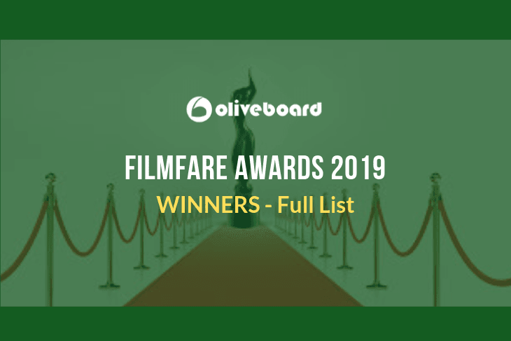 FilmFare Awards 2019 Winners