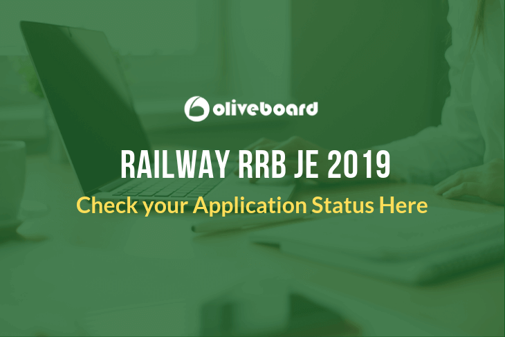 RRB JE Application Status
