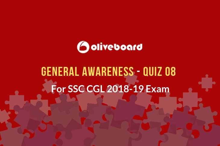 SSC CGL General Awareness Quiz 08