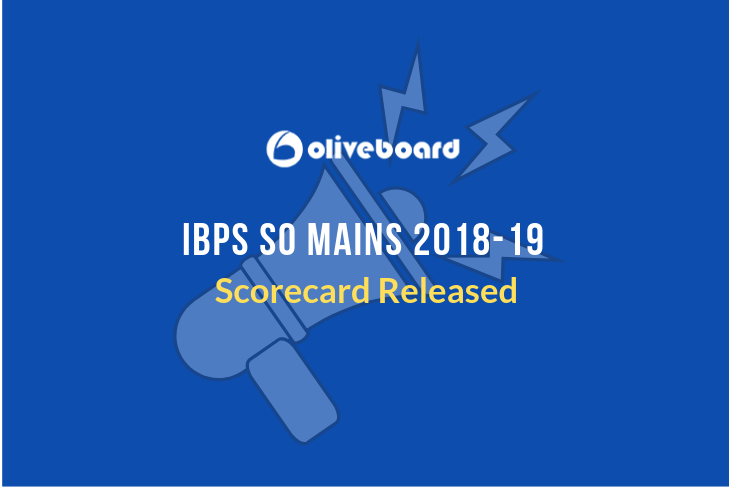 ibps so mains scorecard