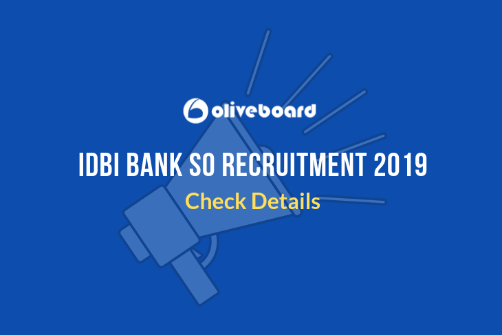 idbi so recruitment 2019