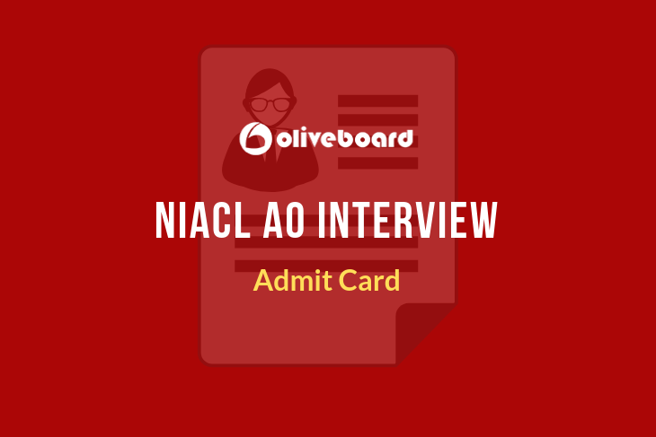 niacl ao interview admit card