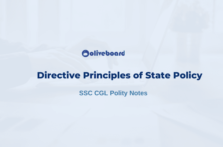 DIRECTIVE PRINCIPLES OF STATE POLICY