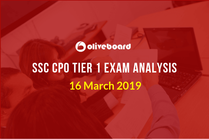 ssc cpo exam analysis tier 1