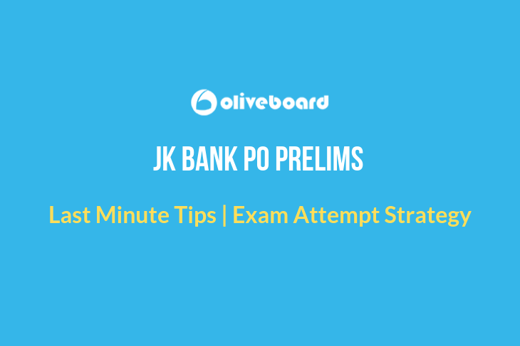 JK Bank PO Last Minute Tips