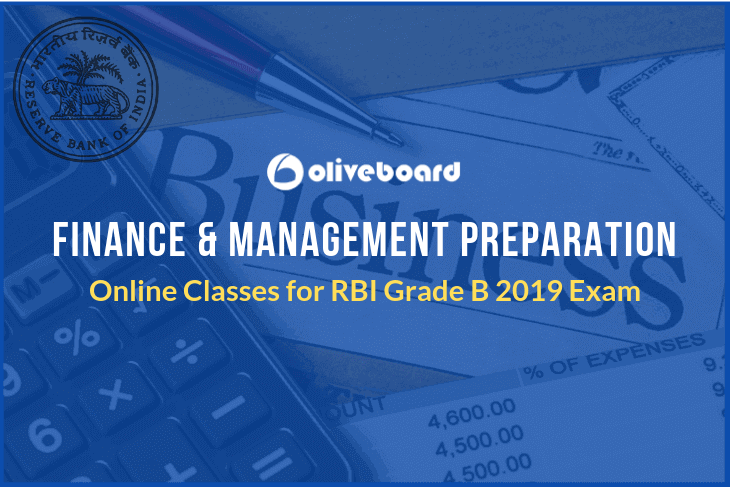 Finance and Management Preparation for RBI Grade B