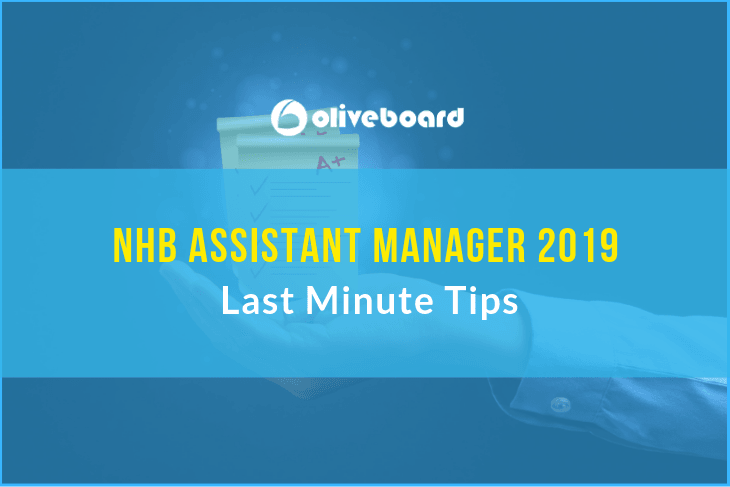 NHB Assistant Manager Exam 2019 last minute tips
